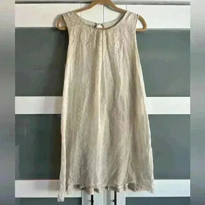 Marina Gigli Polka Dot 100% Silk Made in Italy Dress Women’s XS